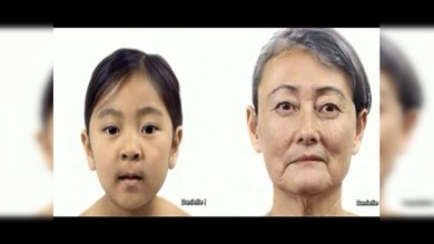 El tiempo pasa volando: De niña a anciana en 5 minutos
