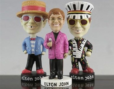 Se venden artículos personales de Elton John