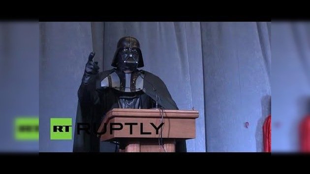 El candidato del 'lado oscuro': 'Darth Vader' aspira a la Presidencia de Ucrania