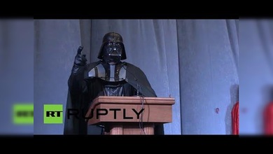 El candidato del 'lado oscuro': 'Darth Vader' aspira a la Presidencia de Ucrania