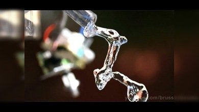 Agua + Cámara + Ecualizador de sonido = Magia