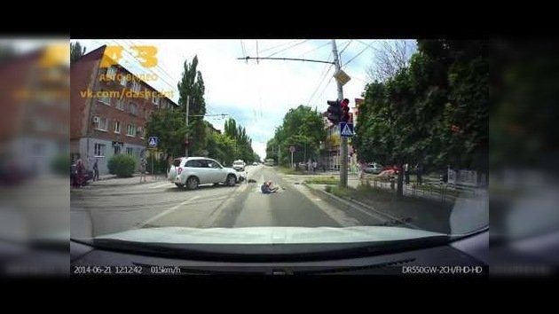 Riesgos innecesarios: ¿por qué a los automovilistas rusos no les gustan los motociclistas?