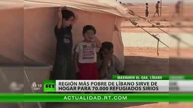 Refugios sirios en el Líbano, tan inseguros como vivir en Siria