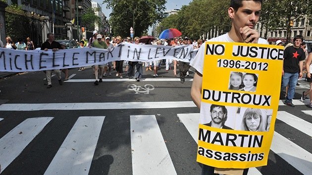 Miles de belgas claman contra la liberación de la ex mujer del pederasta Marc Dutroux