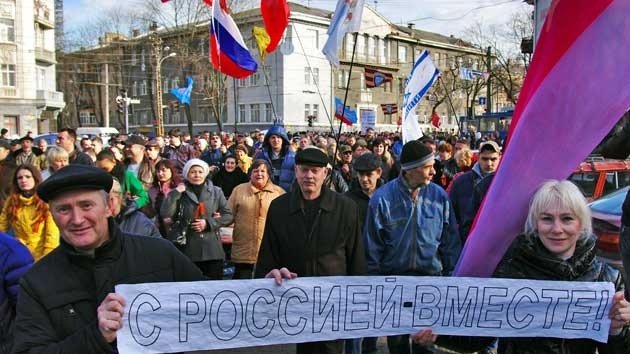 Donetsk, Járkov y Odesa protestan contra la usurpación del poder en Ucrania