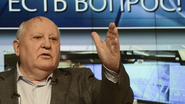 Gorbachov: "No podemos confiar en nada de lo que dice EE.UU."
