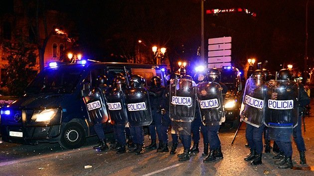 España: Los antidisturbios exigen la dimisión de sus mandos por los incidentes del 22-M