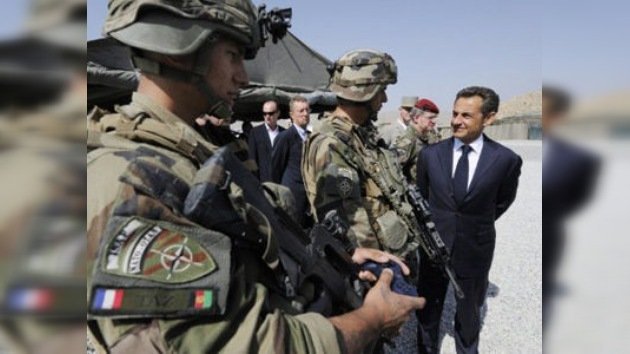 Sarkozy se compromete a retirar de Afganistán a 1.000 soldados franceses en 2012