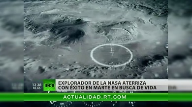 La misión de la NASA ‘Curiosity’ aterriza en Marte