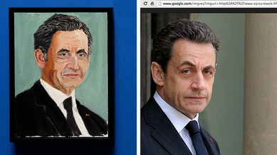 Google Images, fuente de inspiración de George W. Bush