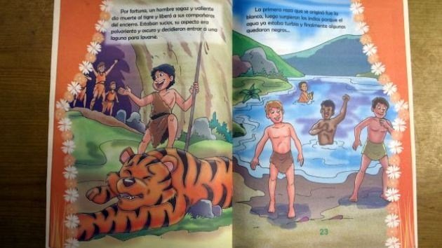 'Nueva teoría' de la creación: acusan de "racista" a un libro escolar en Perú