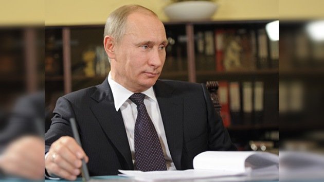 Putin solicita registro como candidato a las presidenciales