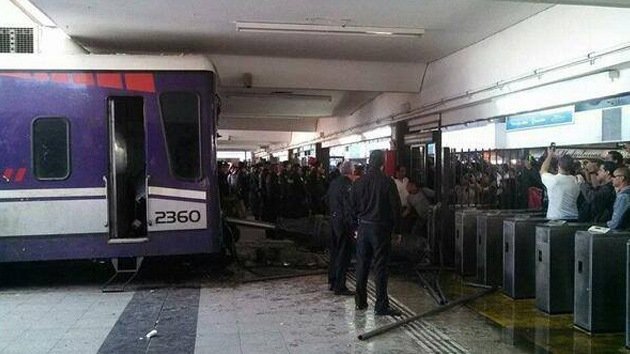 Al menos 79 heridos en un accidente de tren en Argentina  RT