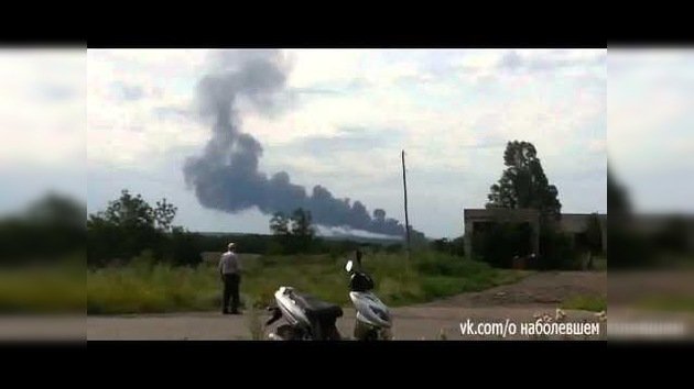 PRIMERAS IMÁGENES: Un avión comercial de Malaysia Airlines se estrella cerca de Donetsk