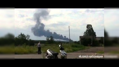 PRIMERAS IMÁGENES: Un avión comercial de Malaysia Airlines se estrella cerca de Donetsk