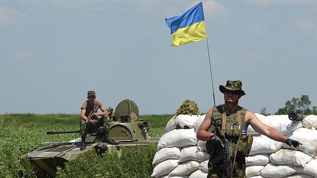 Ucrania comienza a levantar un 'muro' en la frontera con Rusia