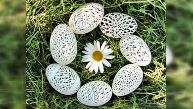Huevos multicolor, el otro 'icono' de la Pascua ortodoxa
