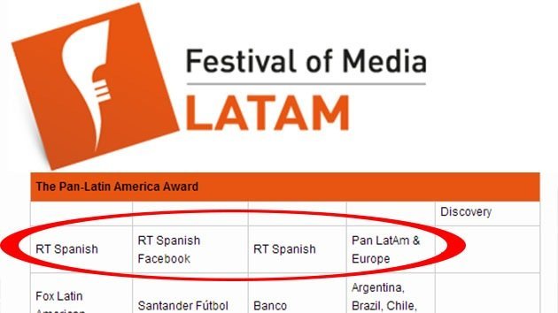 RT en español, finalista de premio mediático por su campaña de promoción en Facebook