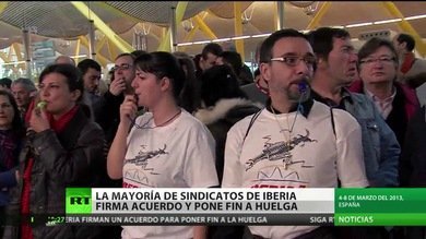 La huelga de Iberia toca a su fin: la mayoría de los sindicatos firman el acuerdo