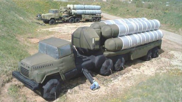 El Ejército ruso encarga modelos inflables de sistemas de misiles S-300