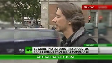 El Gobierno español estudia el presupuesto tras la serie de protestas