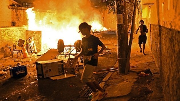 Intensas protestas en Río de Janeiro tras una muerte violenta en una favela