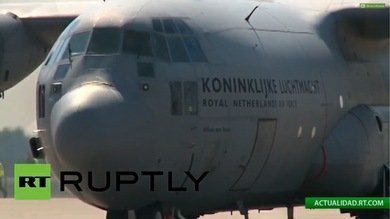 Error fatal: tuit de AP sugirió que avión que trasladaba cuerpos del MH17 se estrelló