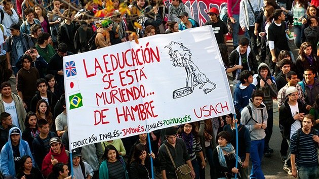 Chile: La rebelión estudiantil no piensa parar