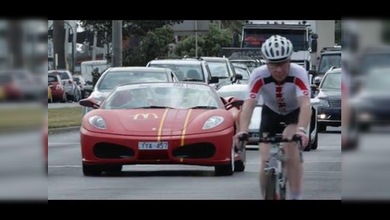Comida verdaderamente rápida: Lamborghini al servicio de McDonald’s