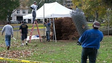 Fotos: Un misterioso esqueleto encontrado entre las ruinas que dejó Sandy