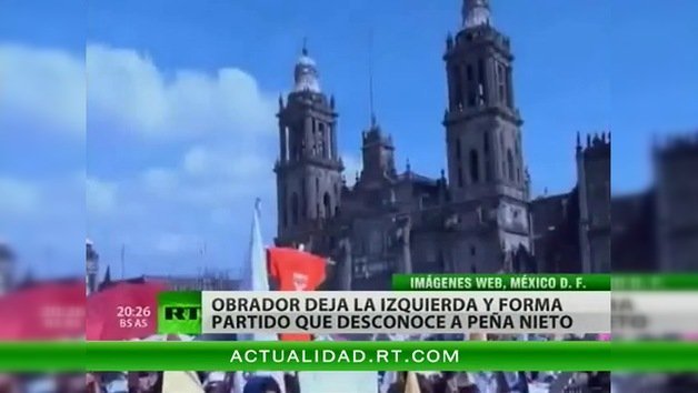 López Obrador abandona la coalición con la que se presentó a las elecciones
