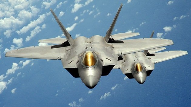 Publican las primeras fotos de los cazas F-22 usados por EE.UU. en los ataques en Siria