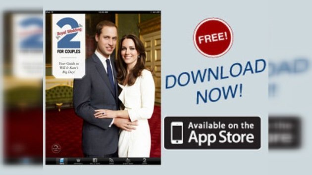 Lanzan nueva aplicación para  iPad sobre la boda real británica