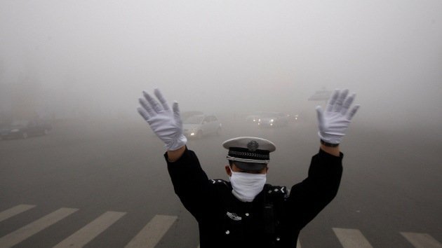 China: Las fotos apocalípticas de una ciudad contaminada