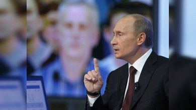 Putin habló a los ciudadanos rusos de los osos blancos y del fin del mundo