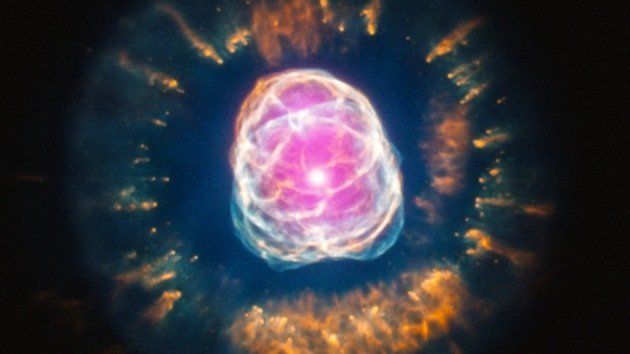 Telescopios de la NASA captan el hermoso final de la 'vida' de una estrella
