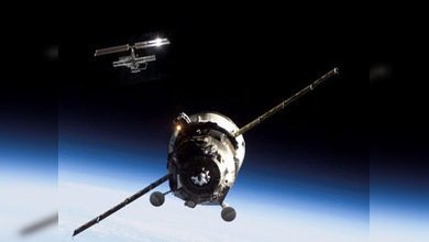 Un carguero pasó de largo la EEI: "acoplamiento fallido"