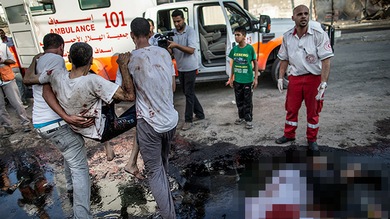 Bombardeos de Israel devuelven a Gaza a la Edad de Piedra