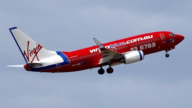 Un avión de pasajeros de Virgin Blue se ve obligado a aterrizar en Bali