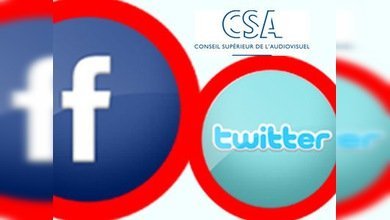 Prohíben la mención de 'Facebook' y 'Twitter' en la TV de Francia