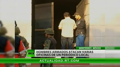 México: hombres armados atacan varias oficinas de un periódico local