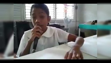 Niña ciega de 11 años impacta con su voz al interpretar ‘Wrecking Ball’ de Miley Cyrus