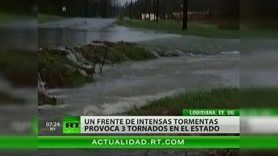 El sudeste de EE. UU. azotado por intensas lluvias y tormentas