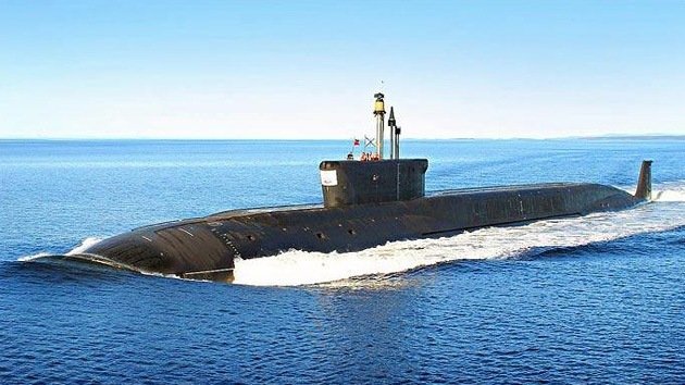El nuevo submarino nuclear ruso Yuri Dolgoruki saldrá a superficie en 2013