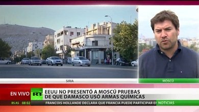 EE.UU. no ha entregado a Rusia las supuestas pruebas del uso de armas químicas en Siria