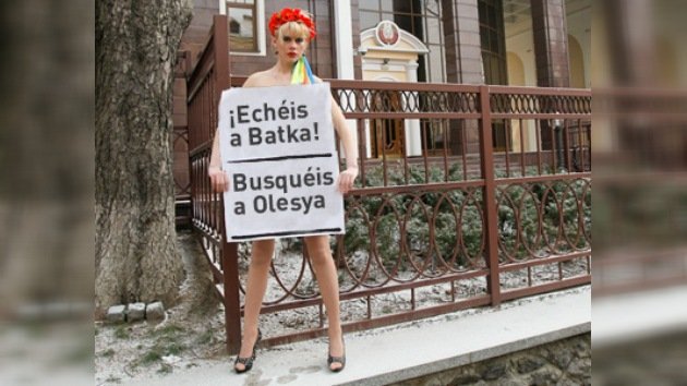 Feminismo ucraniano sugiere a los bielorrusos que busquen a Olesya