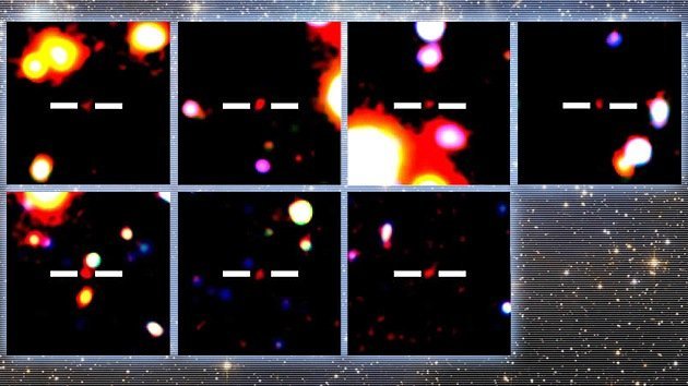 Sorpresa cósmica: Hallan 7 nuevas galaxias en el Universo más distante