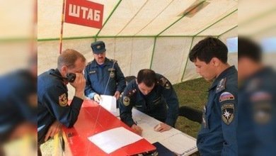 Logran controlar el incendio desatado en un depósito ruso de municiones