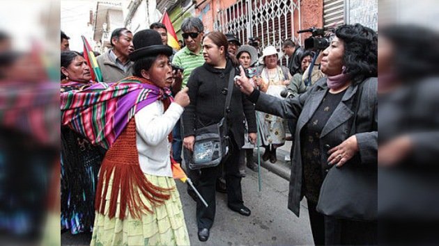 Indígenas bolivianos llegan a La Paz para exigir la construcción de una carretera