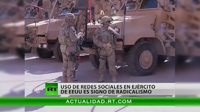 El uso activo de redes sociales, señal de extremismo para el Ejército de EE.UU.